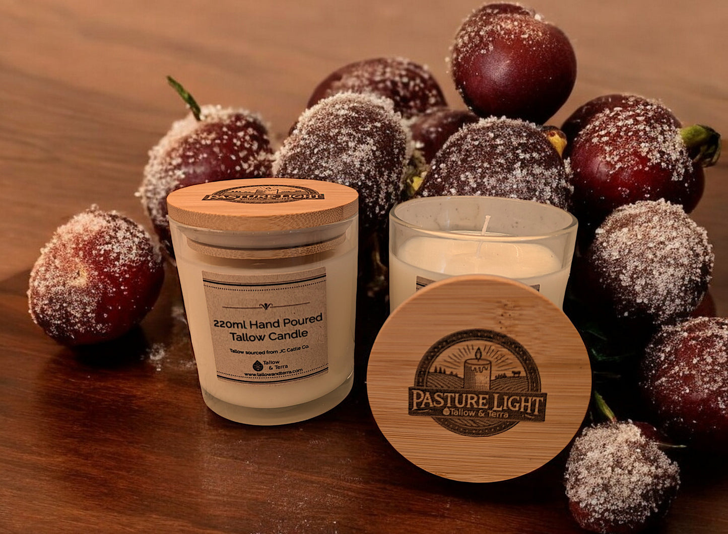 Sugar Plum Tallow Candle